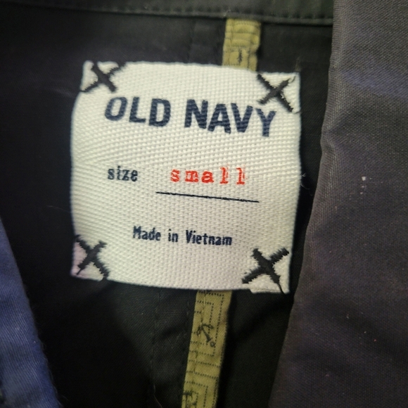 OLD NAVY Black Double Breasted jacket Size small - Picture 9 of 11